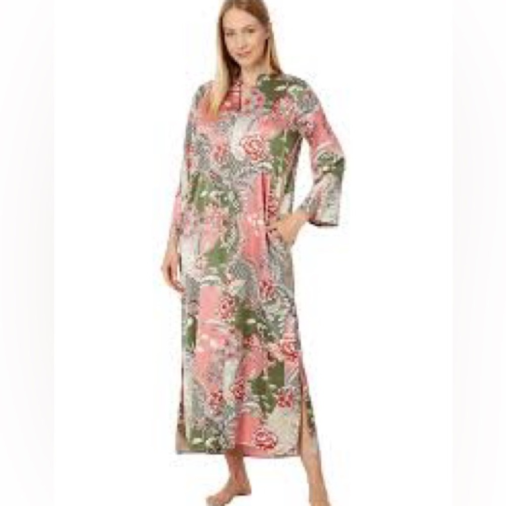 Natori Andalusia Floral Caftan (SZ S)